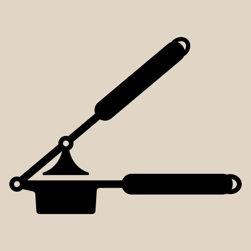 Knoblauch Presse oder Spätzle Presse