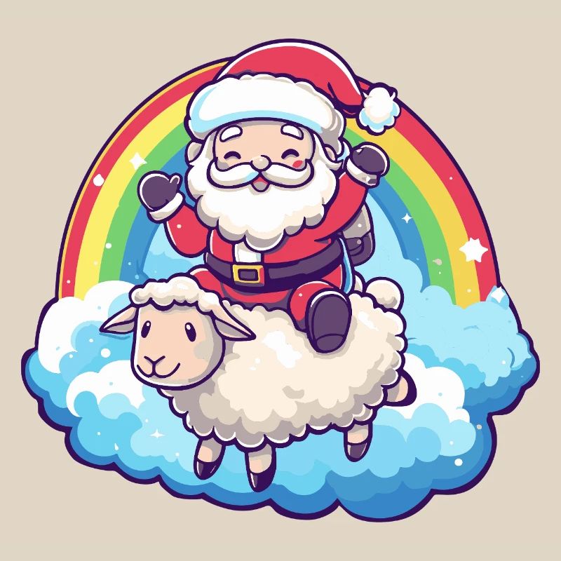 Mouton Père Noël Noël