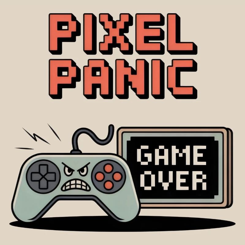 Pixel Panic – Game Over Rage Mode