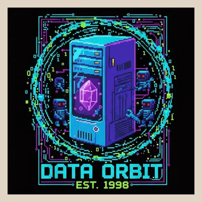Daten Orbit Neon Computer