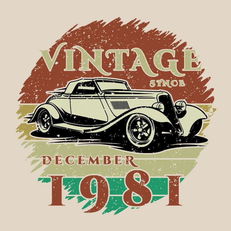 44th Birthday - Classics - Vintage since 12/1981