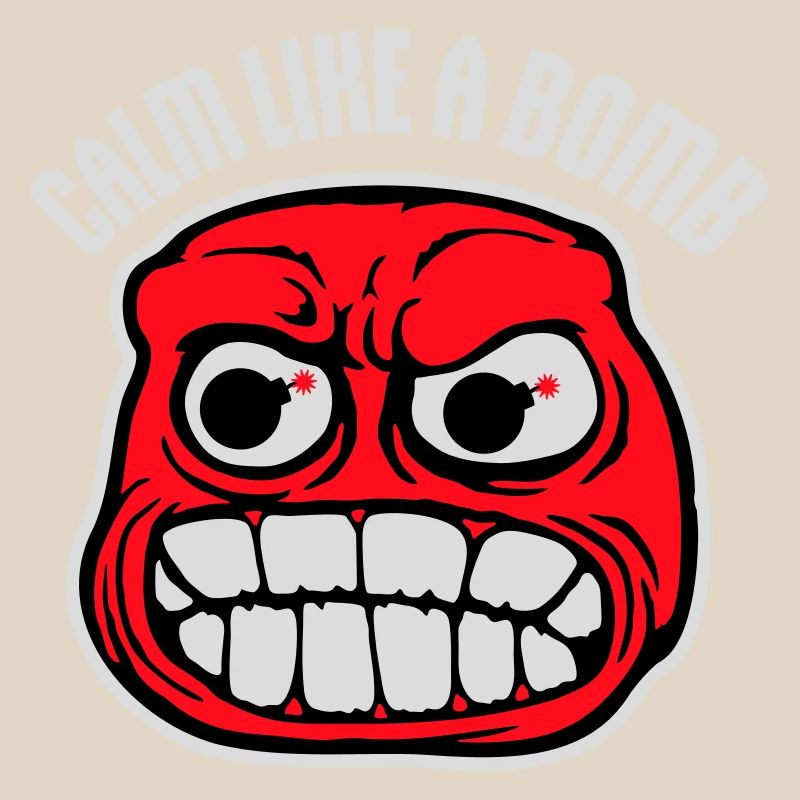 Calme comme une bombe Paradoxe Ironie Humour Blague explosive