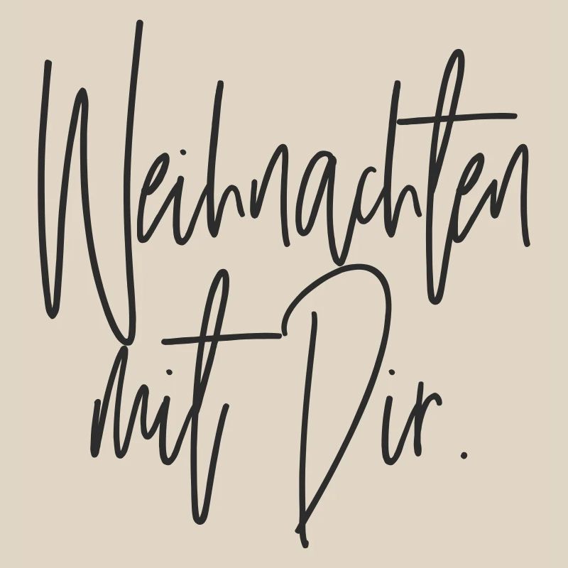 Weihnachten mit Dir Handschrift
