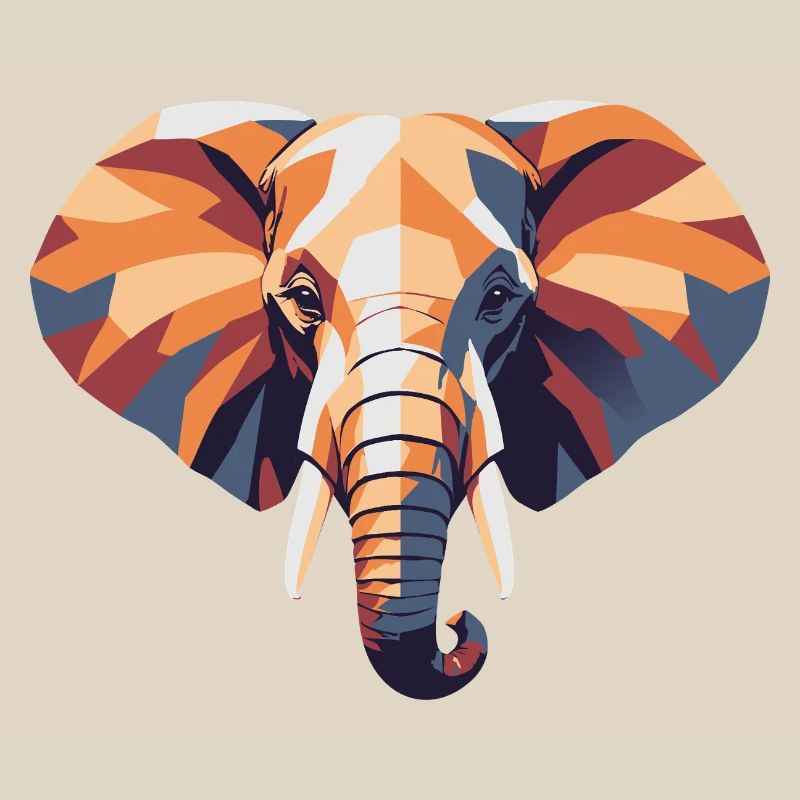 Elefant_farbe_poly