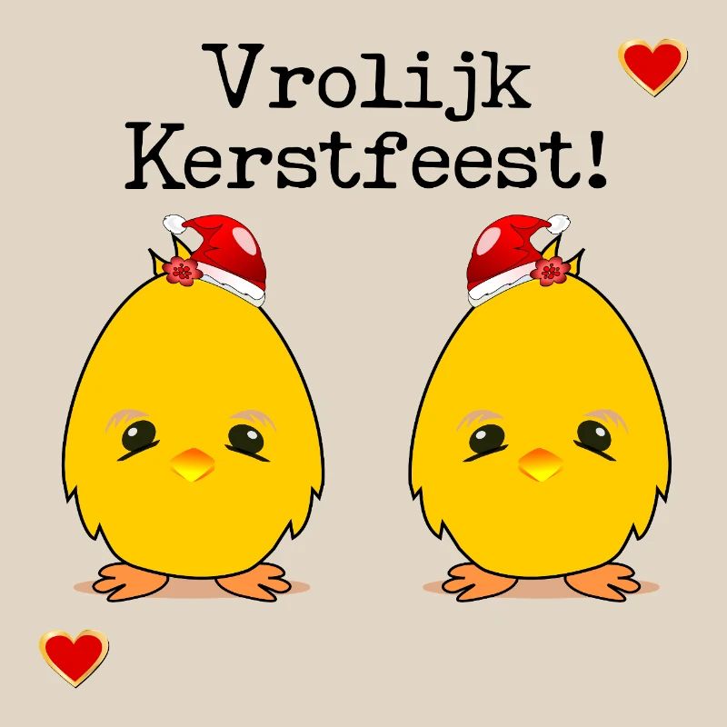 Frohe Weihnachtsküken