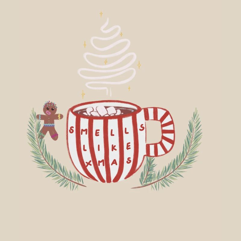 Ça sent comme une tasse de Noël