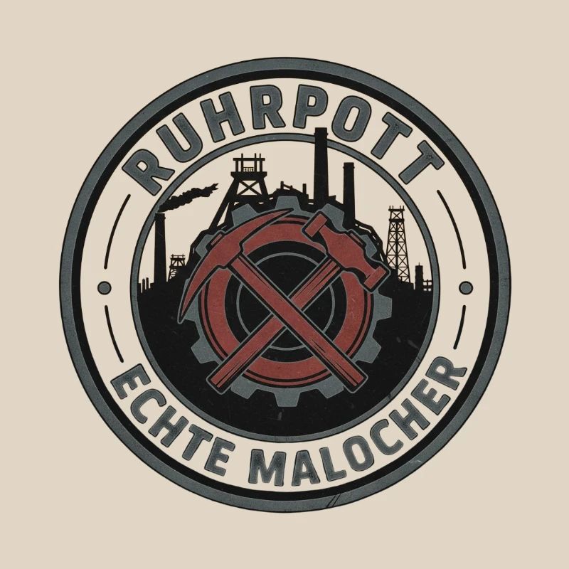 Ruhrpott Echte Malocher Patch