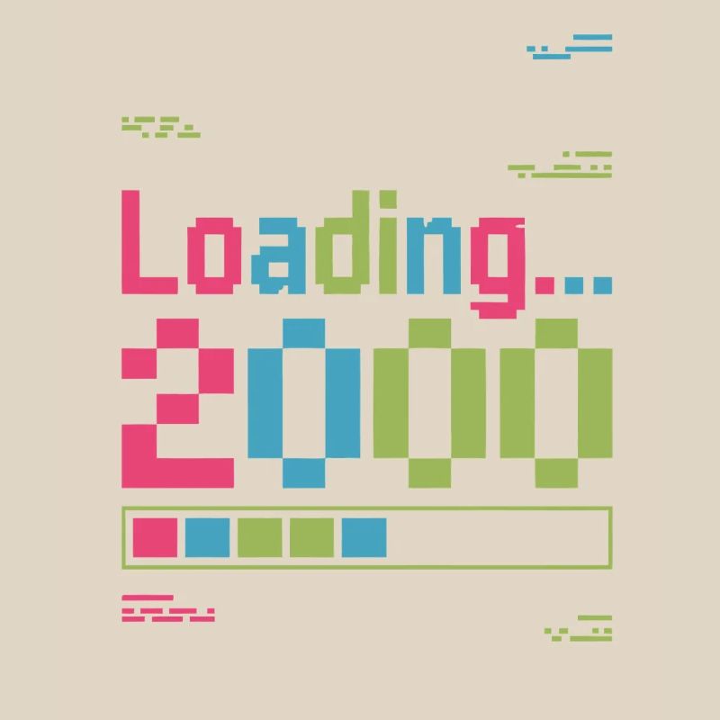 Loading 2000 Pixel Ladebildschirm