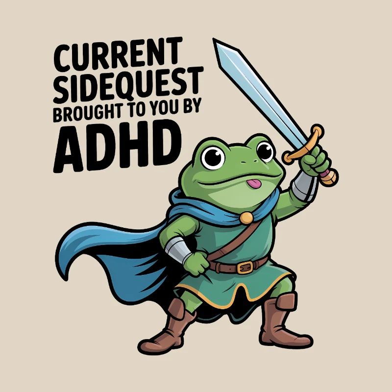 Current Sidequest vous est présenté par TDAH