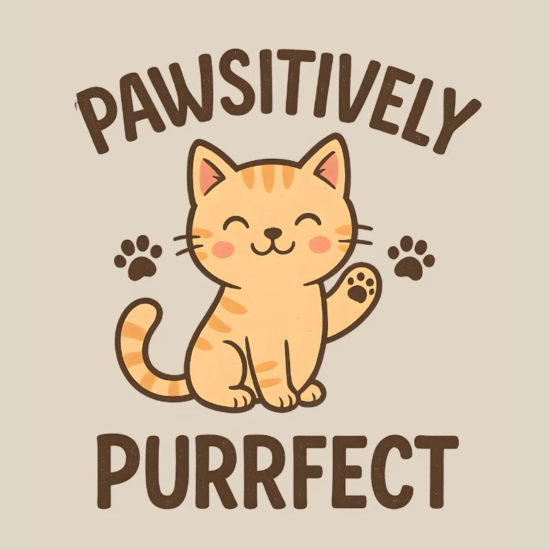 Conception Pathsitively Purrfect Cat