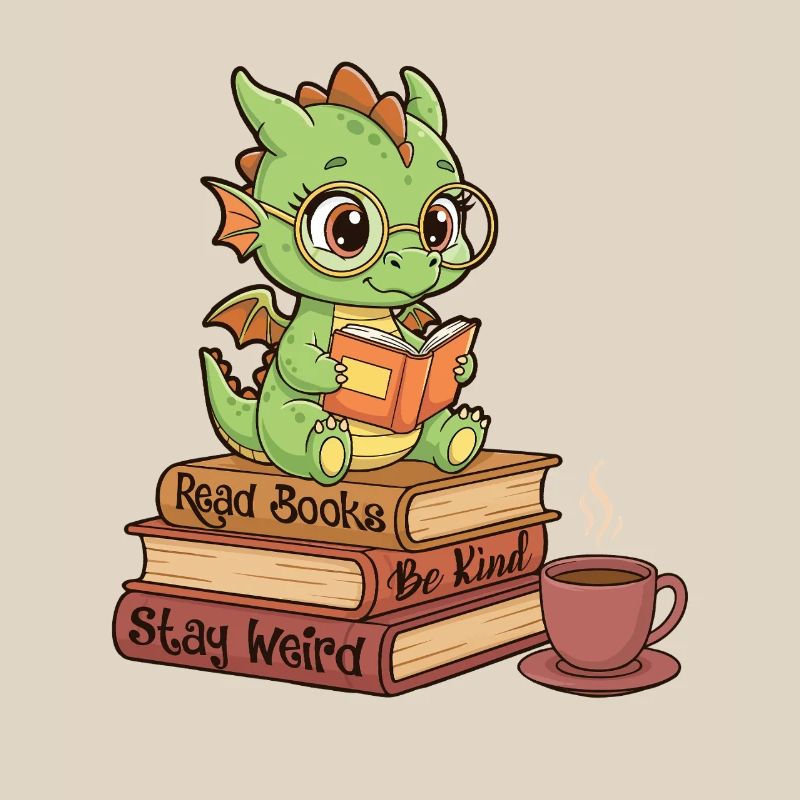 Read Books Be Kind Stay Weird Positive Reader Gift