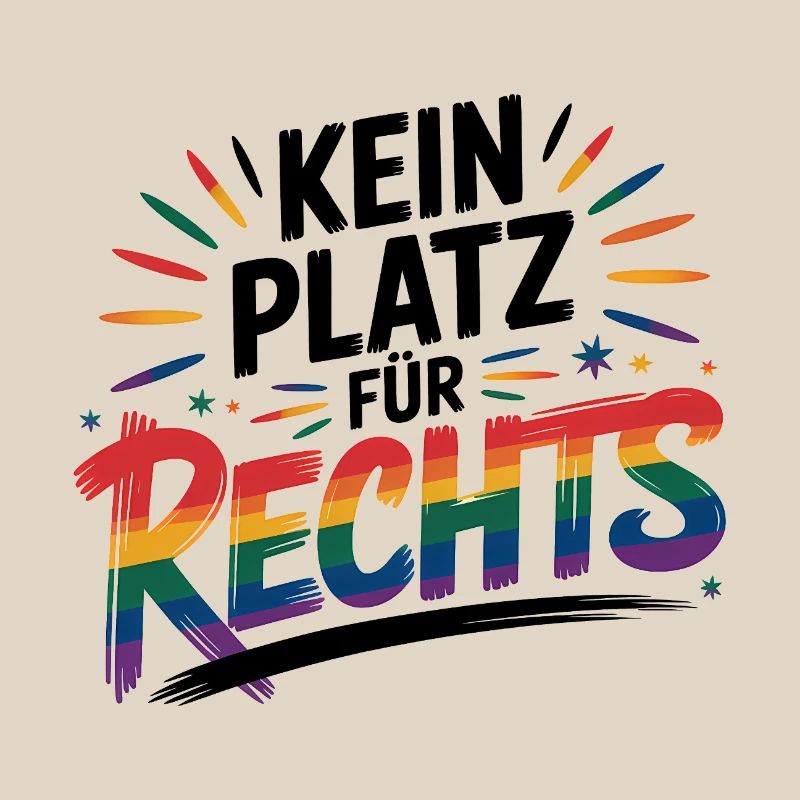 No Place for Hate - Cool Pride Logo