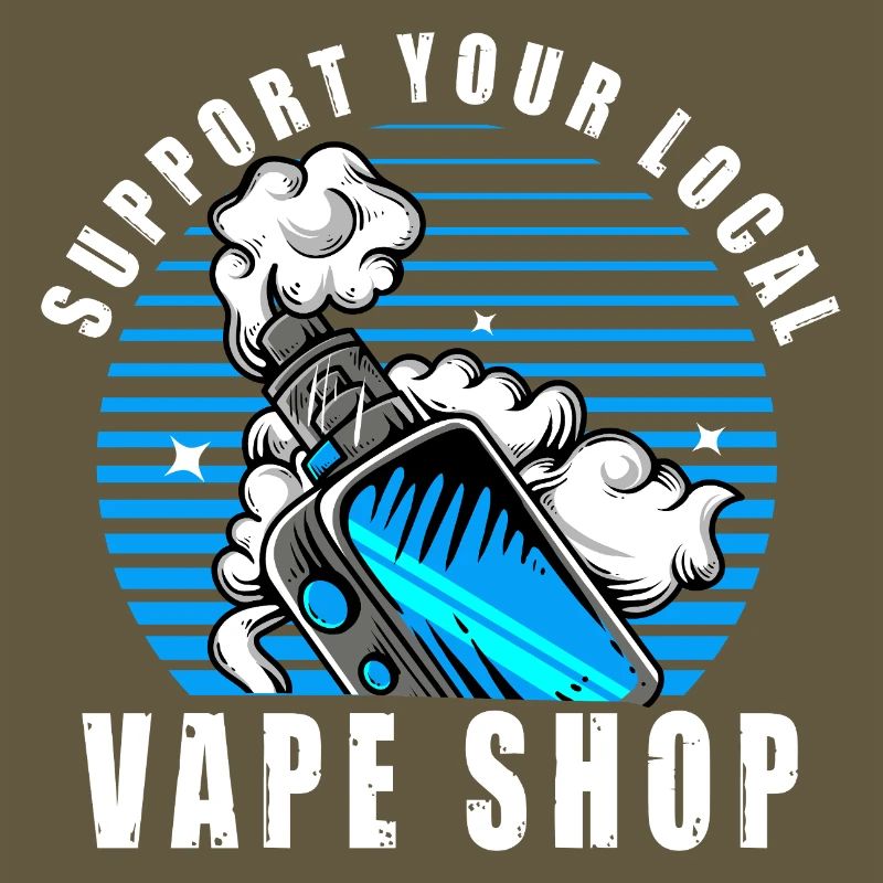 Vape Dampfer E Zigarette Spruch Vaping Geschenk 