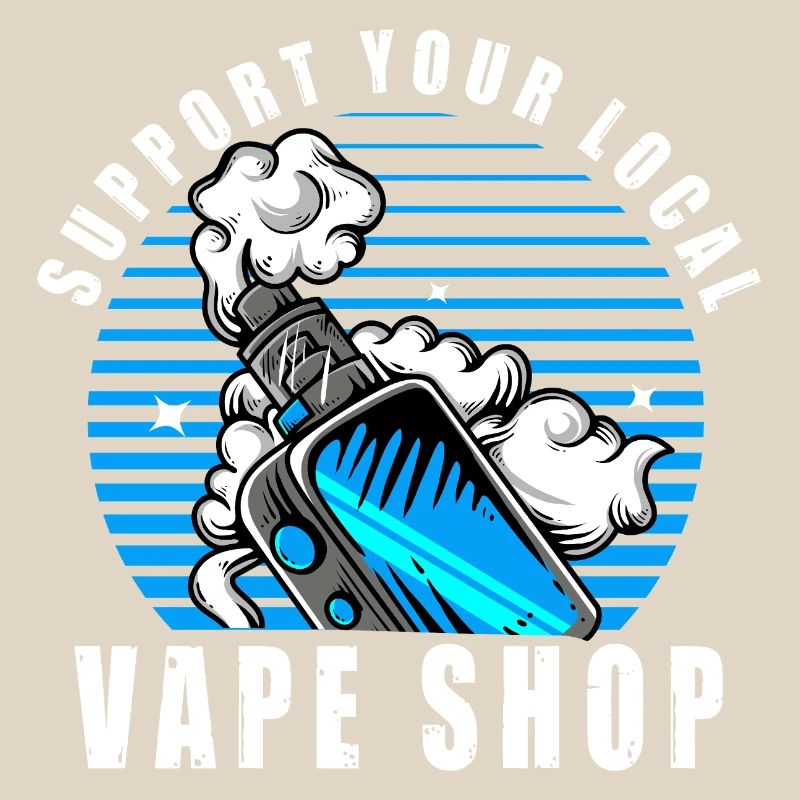 Vape Dampfer E Zigarette Spruch Vaping Geschenk 
