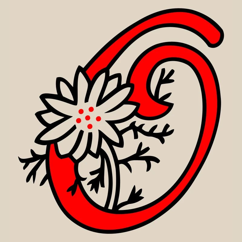 Buchstabe O Initiale