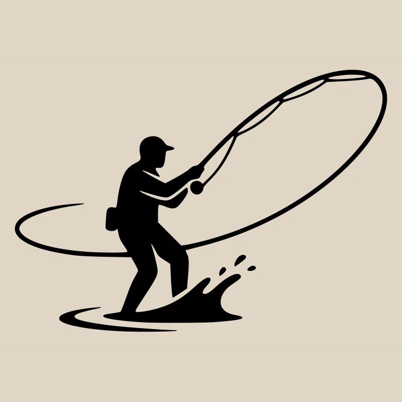 Dynamic Angler Casting Rod Vector