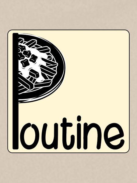 Kanada-kanadisches Gericht Poutine