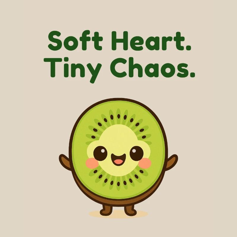 Softe Herz Tiny Chaos Kiwi