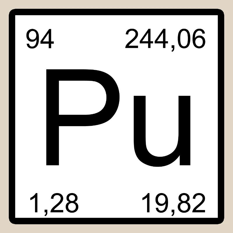 Conception de l’élément de plutonium Pu