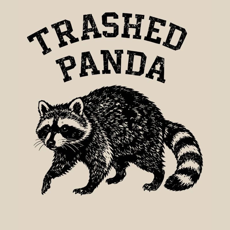 Trashed Panda