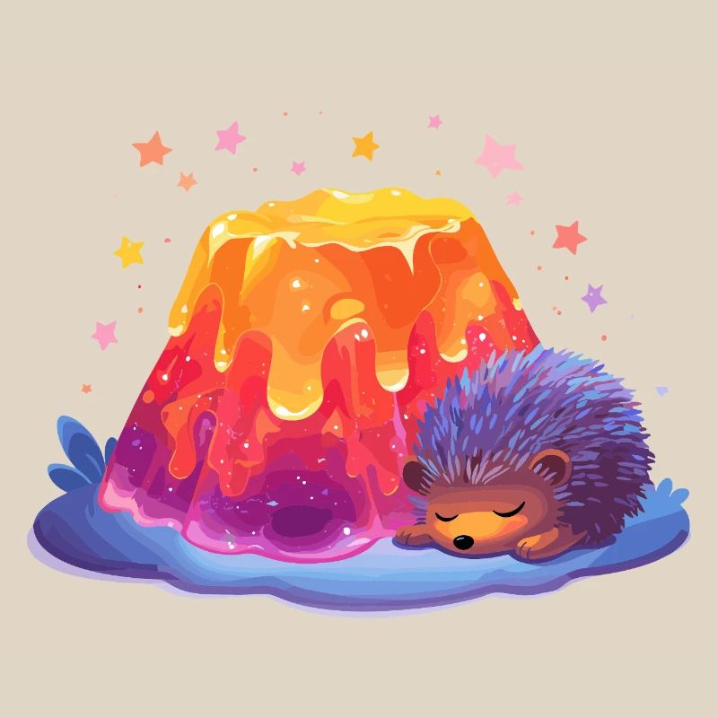 Lava Hill Cuddly Hedgehog