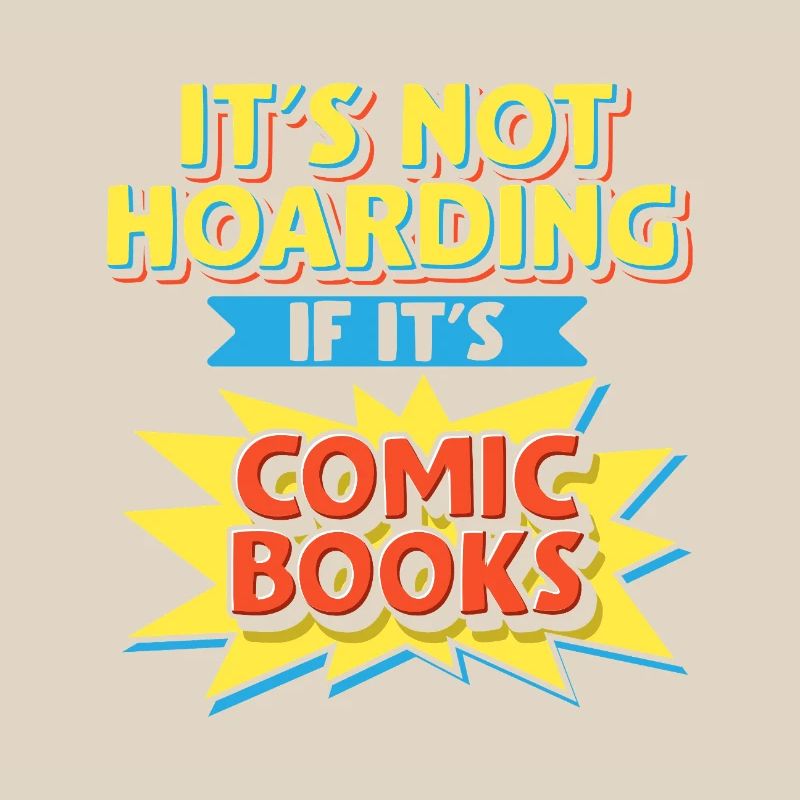 Ce n’est pas de l’accumulation si c’est du comic books art tee