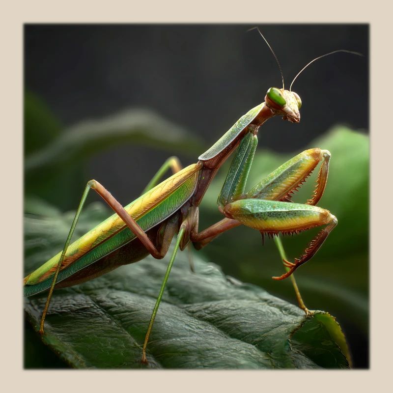 Praying mantis Makro – Elegant mantis