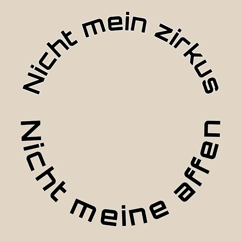 Pas mon cirque – Pas mes singes