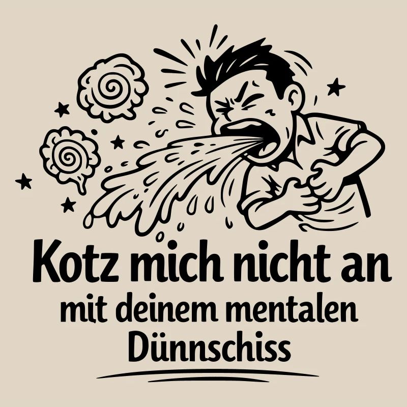 Mental thin shit vomiting