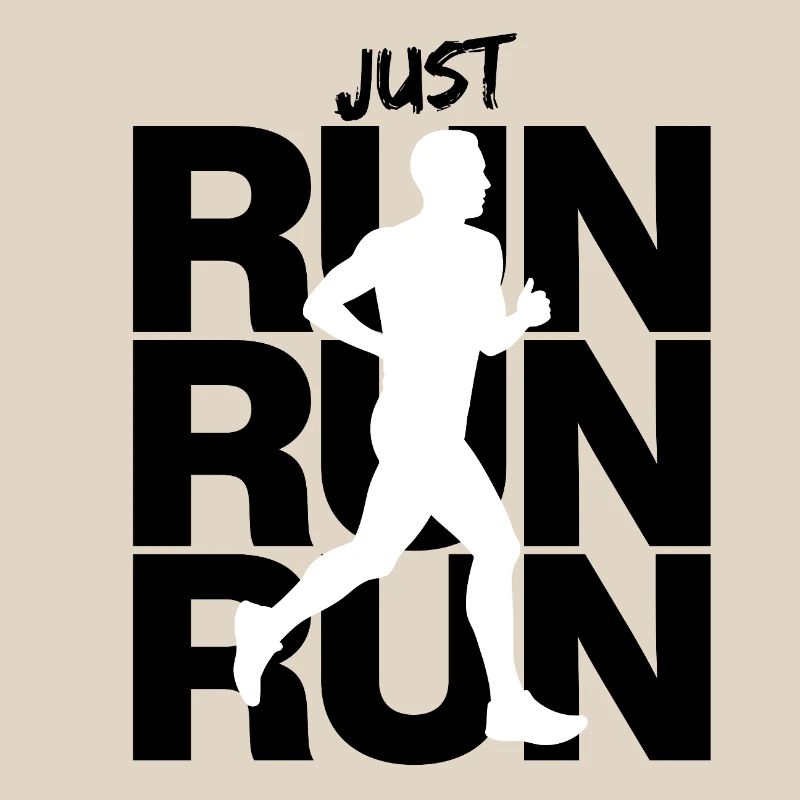 JUST RUN RUN RUN, JOGGING RUNNING RUNNING INTENT FIT