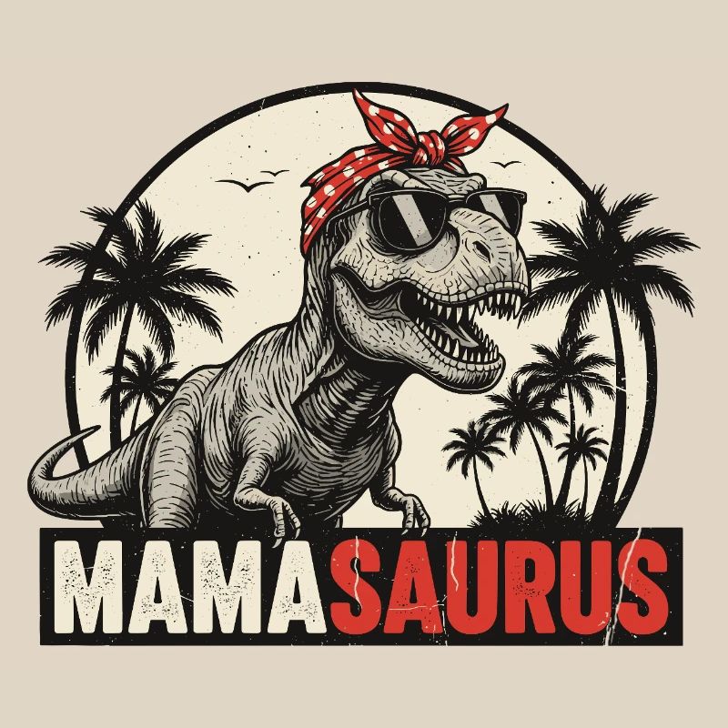 Mamasaurus – Cool T-Rex Design for Moms
