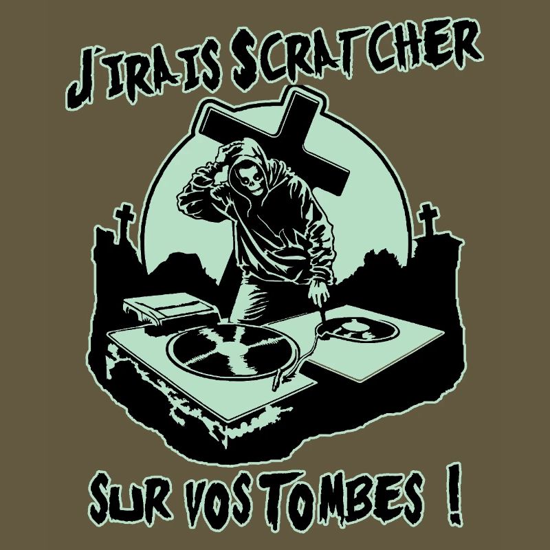 ICH WERDE AUF EURE GRÄBER KRATZEN!