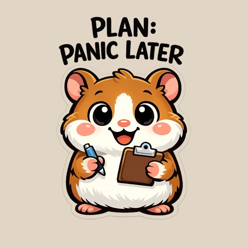 Plan: Panik Später Hamster