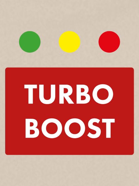 Turbo Boost Retro-Text