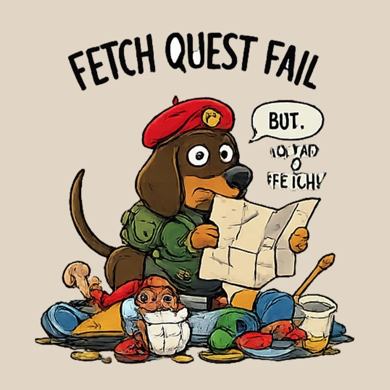 Fetch Quest Fail Pup