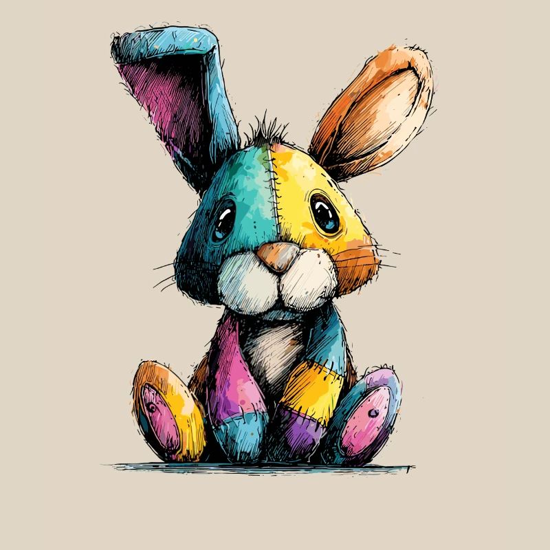 Patchwork Häschenbunt