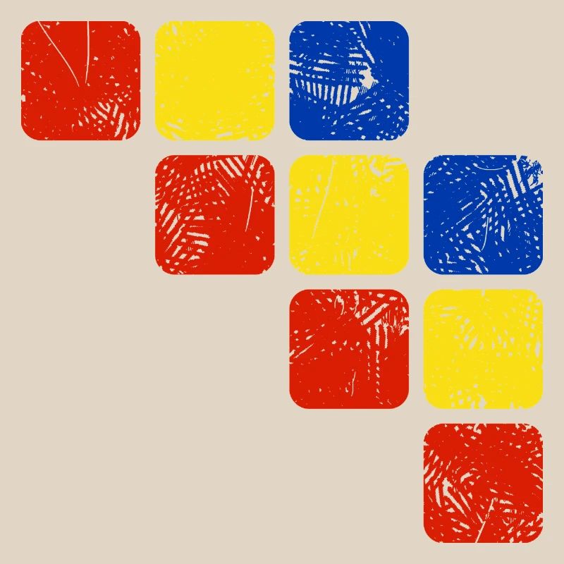 Farben Ornament Muster - Grundfarben