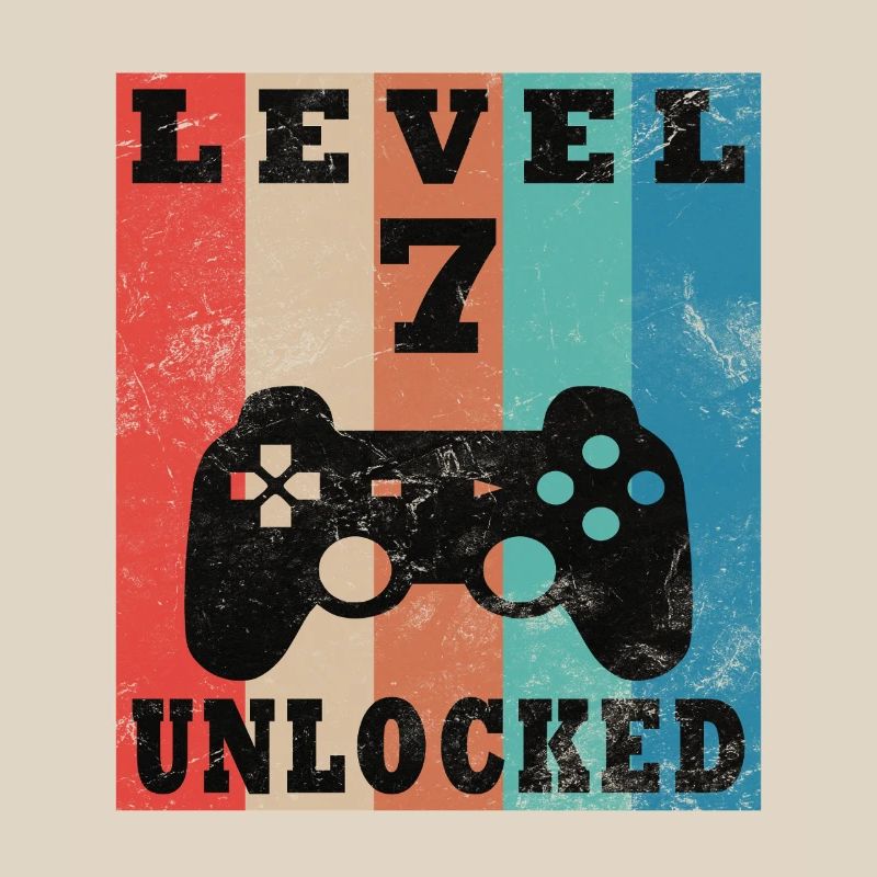 Level 7 freigeschaltet Retro-Controller