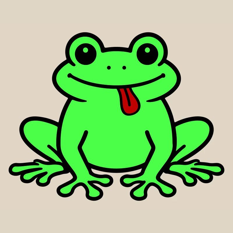 Toad Comic Frog