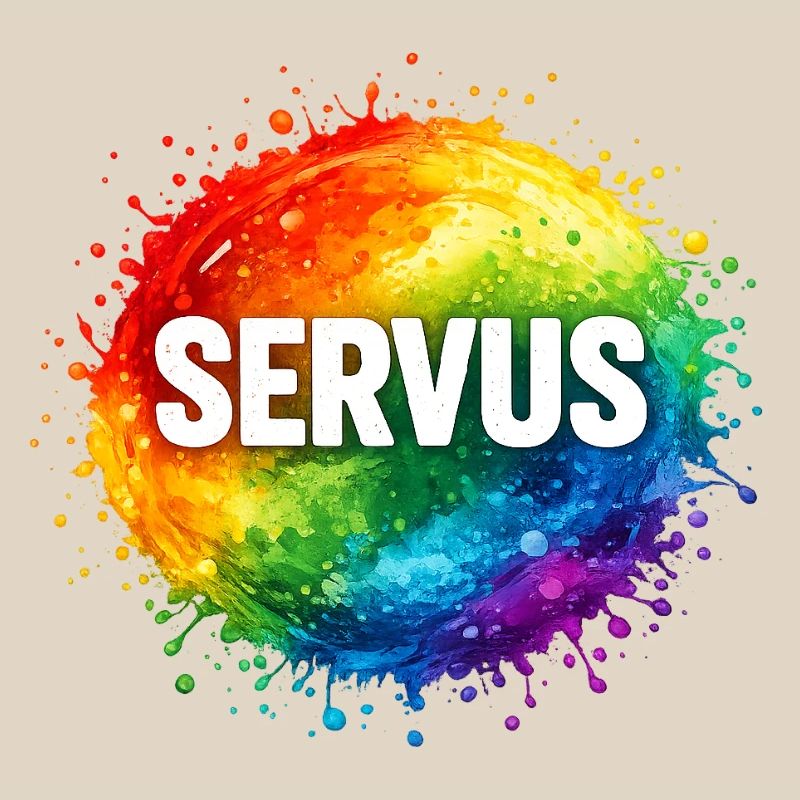 Explosion colorée SERVUS