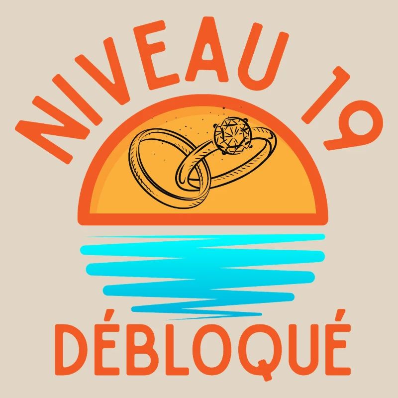 Niveau 19 Débloqué, une touche créative et joyeuse
