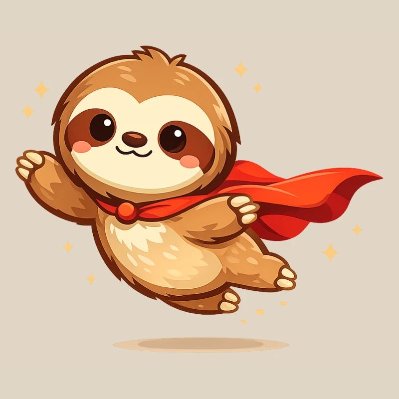 Minihero Sloth – Super Sloth