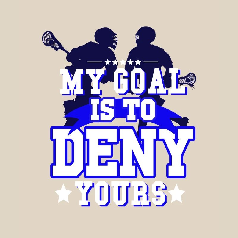 Mon objectif est de refuser votre conception de lacrosse