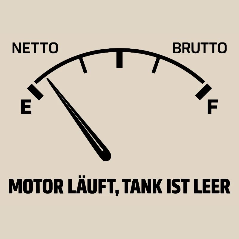 Engine runs tank empty