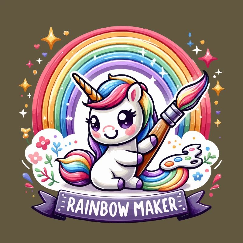 Rainbow Unicorn Painter