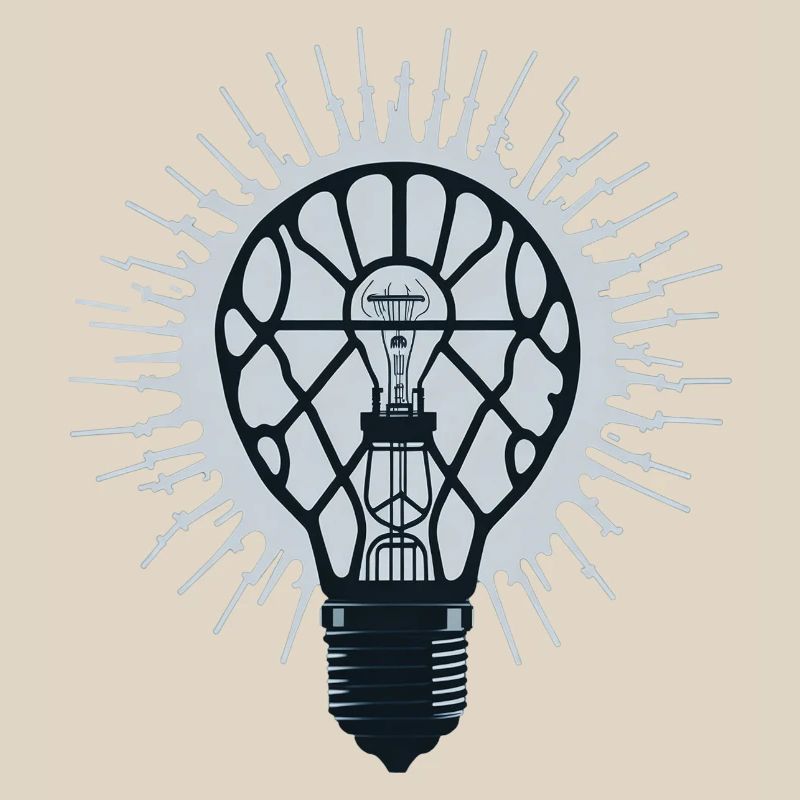 Glowing Idea: Inspiration Light Bulb