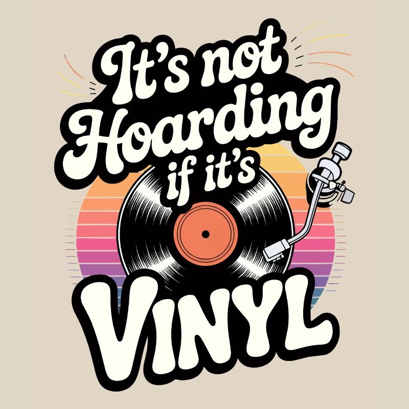 Ce n’est pas de la thésaurisation si c’est du vinyle