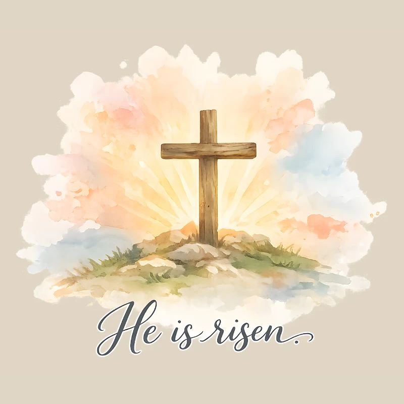 Resurrection He is Risen Easter Jesus