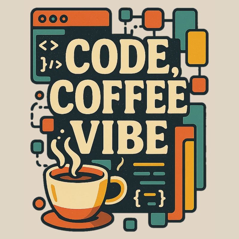 Code Coffee Vibe – Funny Programmer T-Shirt