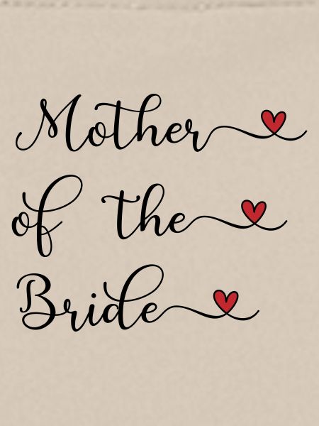 Mutter der Braut